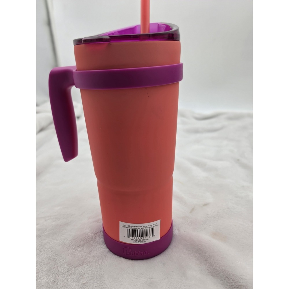 Bubba 32oz Envy Vacuum Insulated Stainless Steel Rubberized Tumbler W/ EXTRA - Picture 5 of 8